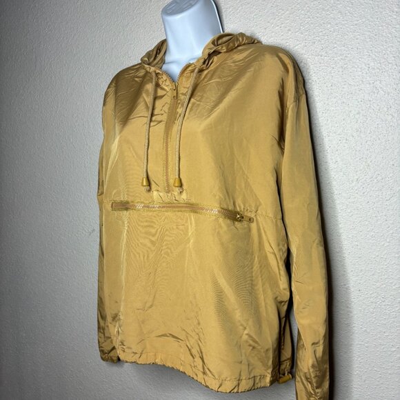 Thread & Supply Womens Sz S Gold 1/2 Zip All Weather Sweater - Picture 2 of 4